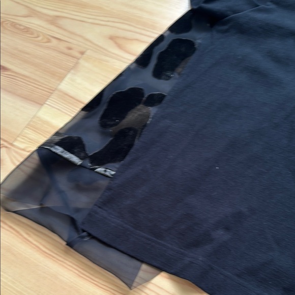 Sacai Stylish Black Shirt with Sheer Accents size 3(M) brand new with tag - Picture 5 of 12